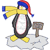 Penguin on Thin Ice Appliqué
