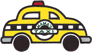 Mama's Taxi Appliqué