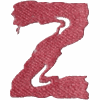 Paint Style Letter Z