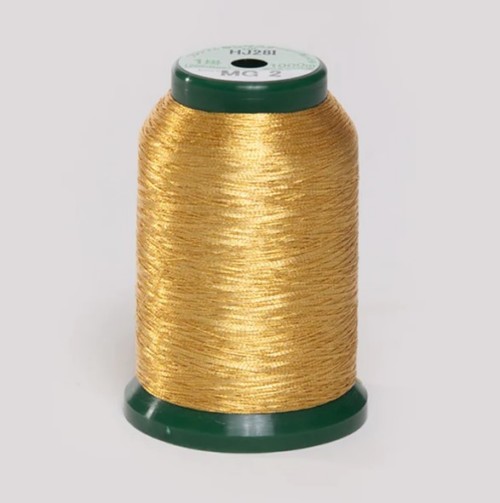 Kingstar Metallic Thread,1000m / Gold 2 MG-2