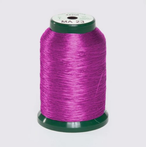 Kingstar Metallic Thread,1000m / Dark Purple MA-23