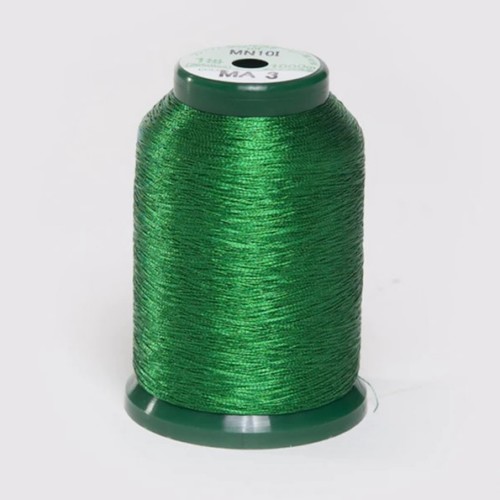 Kingstar Metallic Thread,1000m / Green MA-3