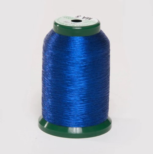 Kingstar Metallic Thread,1000m / Dark Blue MA-5