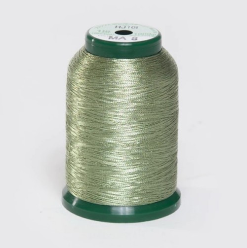 Kingstar Metallic Thread,1000m / Pale Green MA-8