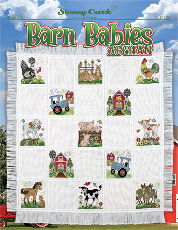 Barn Babies Afghan Cross Stitch Patterns