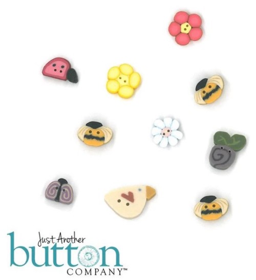 Scatter Snowflakes Button Pack