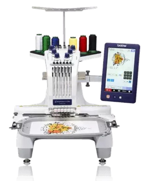 Brother® PR670e sewing machine.