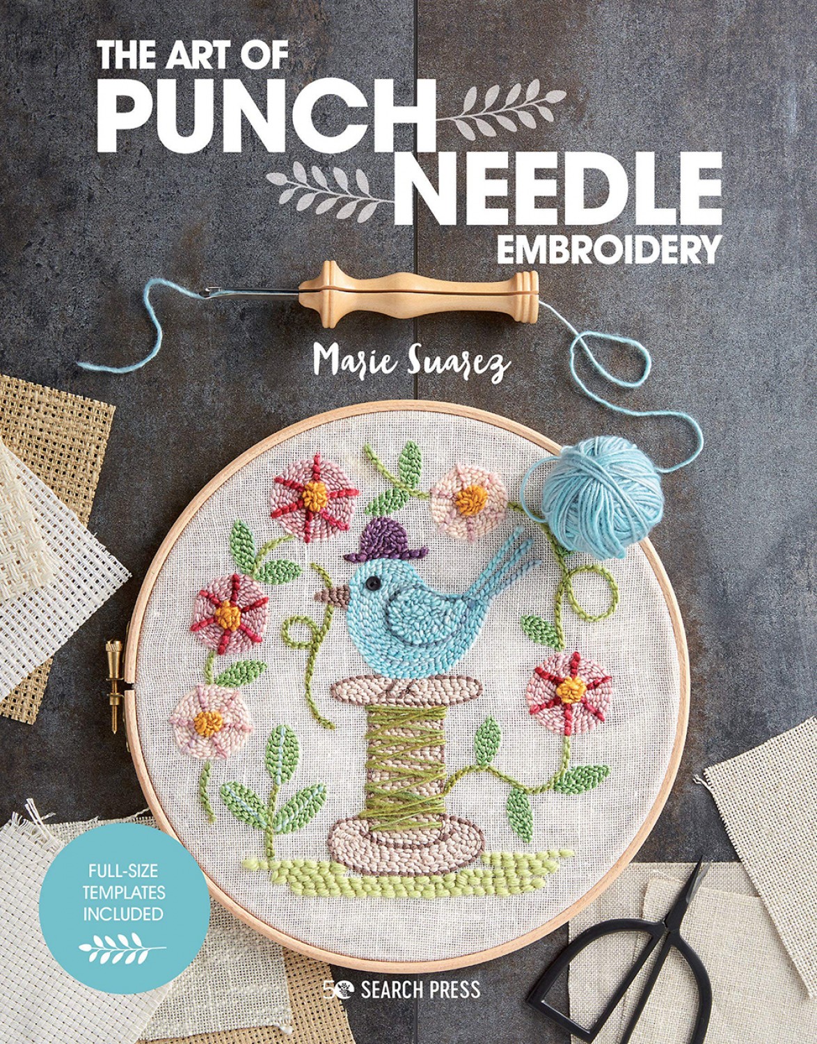 6 Punch Needle Embroidery Patterns: Creating Fun Textures with