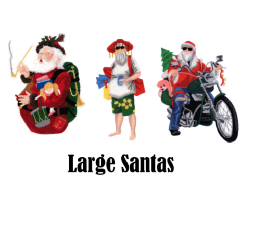 Christmas 8, Large Santas 2