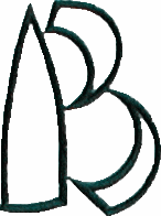 Siamese Style Letter B
