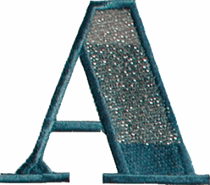 Ritz Style Letter A