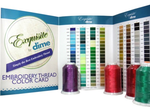 Exquisite® Embroidery Thread Color Card