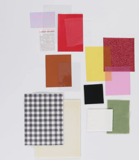 Material swatches