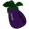 Eggplant Appliqué