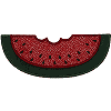 Watermelon Slice Appliqué