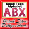 Small Toga Alphabet