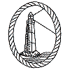 Lighthouse Framed Outline