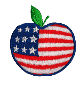 Patriotic Apple
