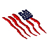 Abstract USA Flag