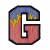 Flame Letter G