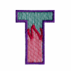 Flame Letter T