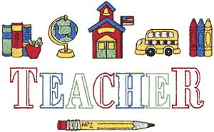 Teacher w/ Pencil