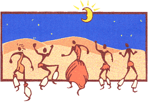 Night Desert Dance