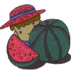 Child with Watermelons 