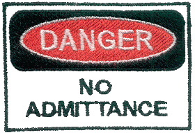 Danger - No Admittance