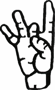 Sign Language Outline Number 8