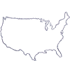 Small US Outline