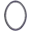 Double Oval Frame, larger