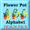 Flower Pot Alphabet