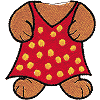 Bear Body in a Dress