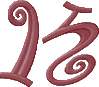 Teen Monogram Letter K, Larger
