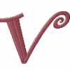 Teen Monogram Letter V, Larger