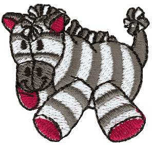 Stuffed Baby Zebra