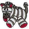 Stuffed Baby Zebra