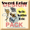 Sweet Briar Solo Satin Trio
