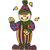 Boy Clown Poppet