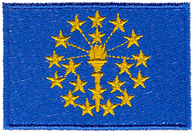 Indiana State Flag
