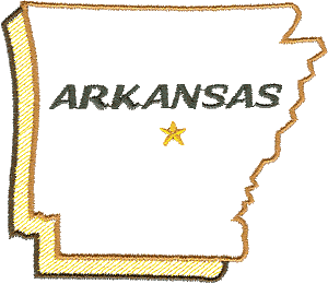 Arkansas State Outline 