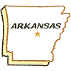 Arkansas State Outline 