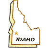 Idaho State Outline 
