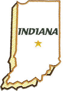 Indiana State Outline 