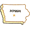 Iowa State Outline 