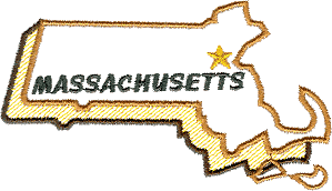 Massachusetts State Outline 