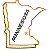 Minnesota State Outline 