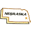 Nebraska State Outline 