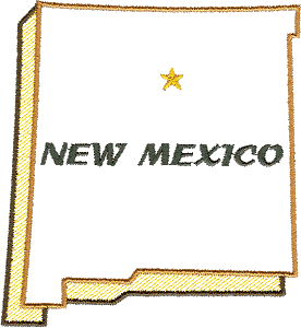 New Mexico State Outline 